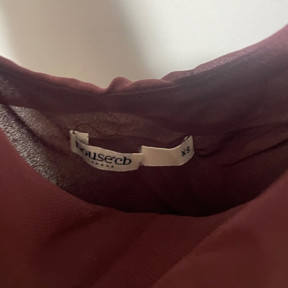 House of CB Ariela Dress - Mulberry - Picture 4 of 6